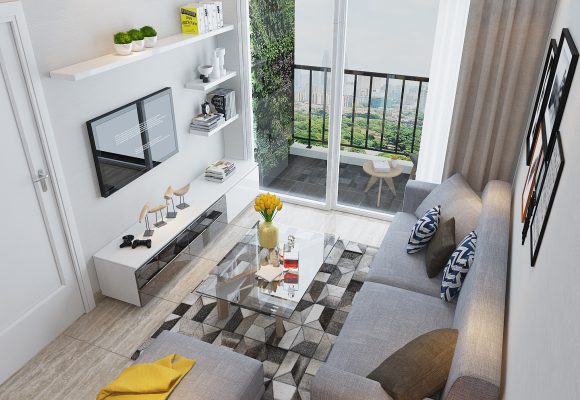 Thiết kế nội thất chung cư New Skyline Văn Quán – Nhà chị Vân