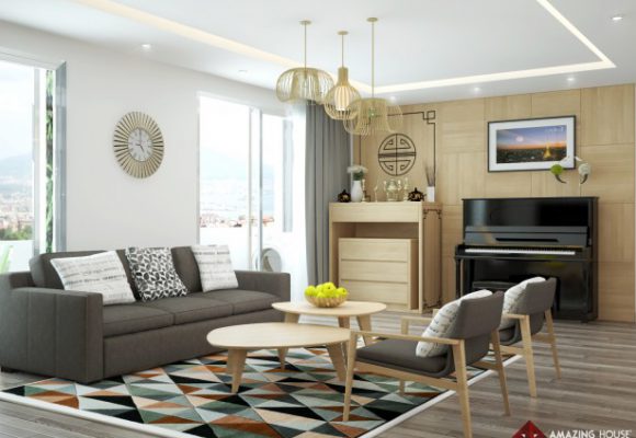 Thiết kế nội thất chung cư N04 Dịch Vọng_Nhà anh Hoàng