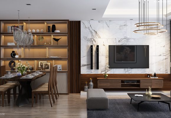 Thiết kế nội thất Vinhomes Times City Park Hill